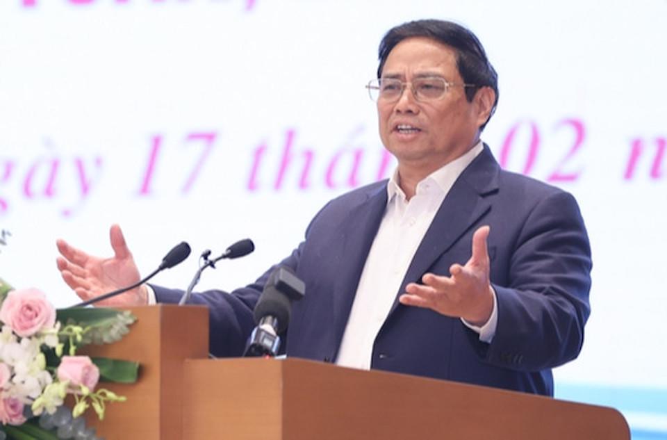 Thủ tướng Phạm Minh Chính nhấn mạnh, các doanh nghiệp bất động sản phải có trách nhiệm với chính mình