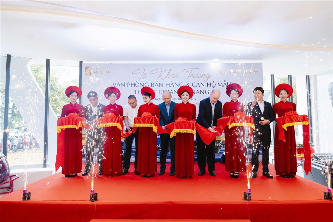 The Meridian Đà Nẵng hiện thực hóa kiến trúc siêu du thuyền bên sông Hàn