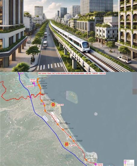 ĐÀ NẴNG ĐỀ XUẤT LÀM ĐƯỜNG SẮT ĐÔ THỊ THEO HÌNH THỨC PPP, VỐN ODA VÀ DỰ KIẾN TRONG THÁNG 12/2025 SẼ CHẤP THUẬN CHO NHÀ ĐẦU TƯ LẬP BÁO CÁO NGHIÊN CỨU TIỀN KHẢ THI DỰ ÁN